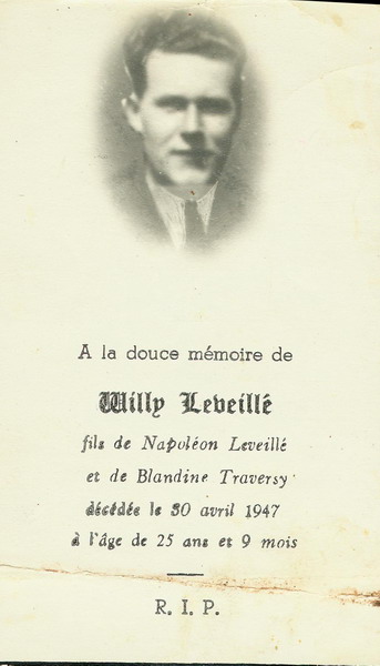 Photo of Willy Léveillée