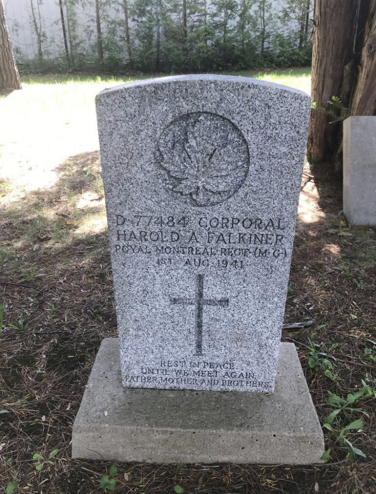 Grave marker