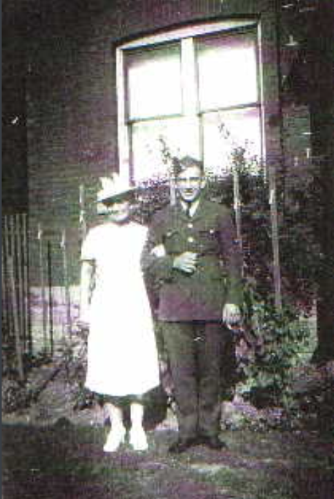 Photo of John and his mother Agnes