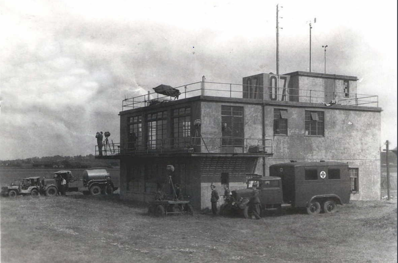 Control tower at the Tempsford airfield