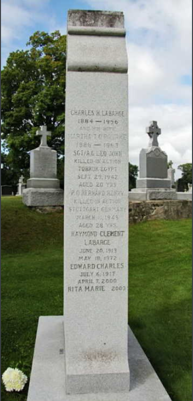 Photo of BERNARD HENRY LABARGE