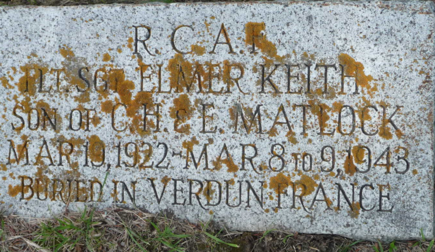 Grave marker
