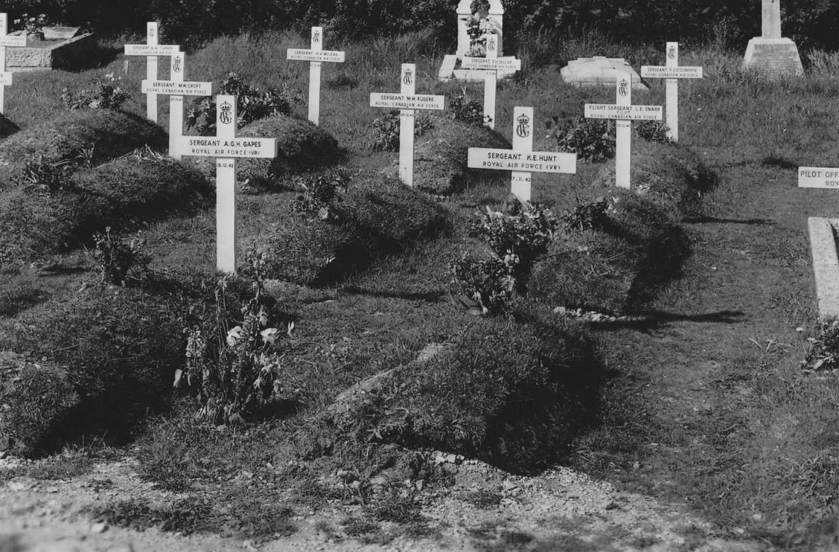 Temporary grave marker