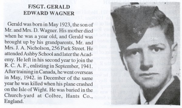 Photo of Gerald Edward Wagner