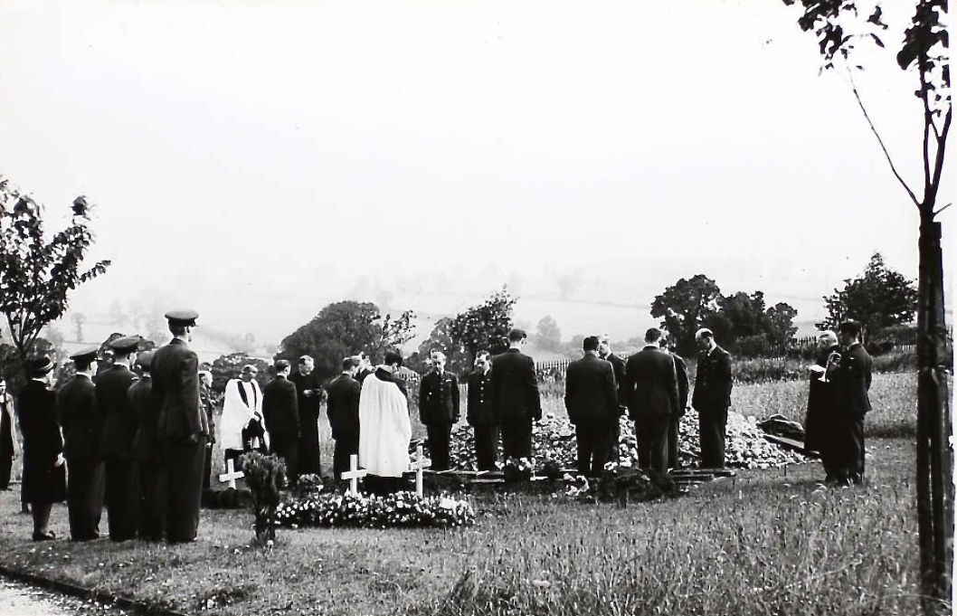 Photo of funeral