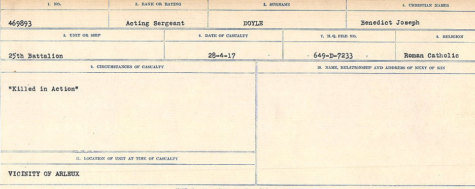 Circumstances of death registers