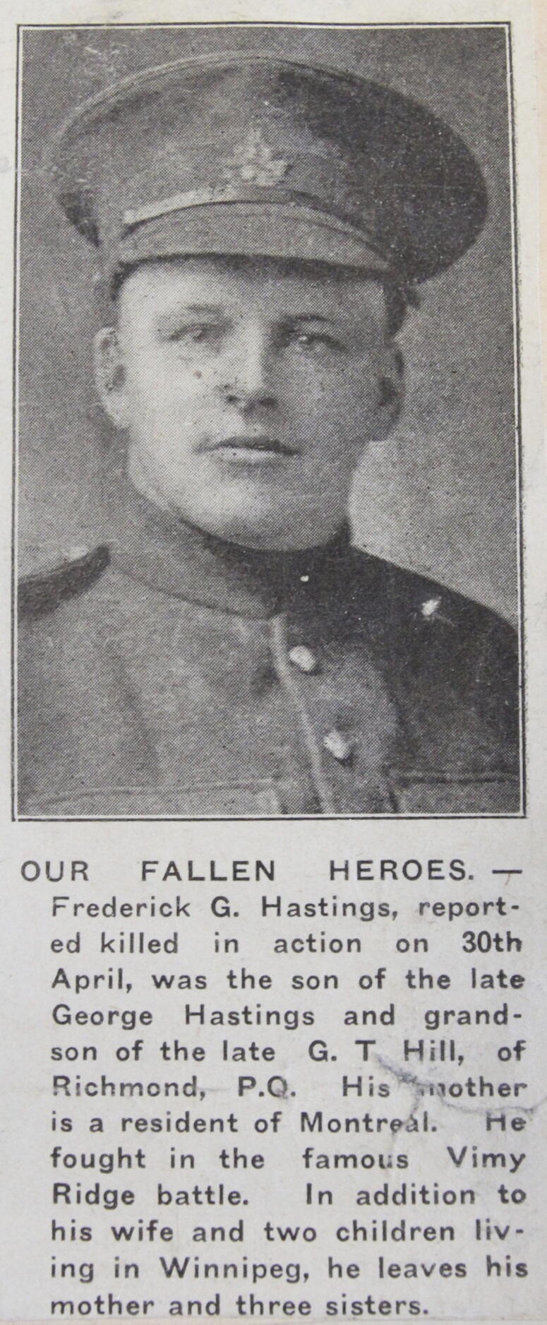 Newspaper Clipping
