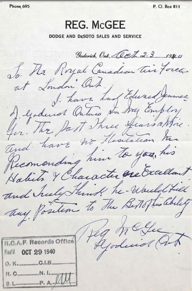 Letter of recommendation