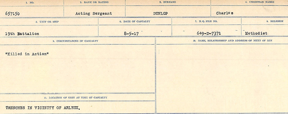 Circumstances of death registers