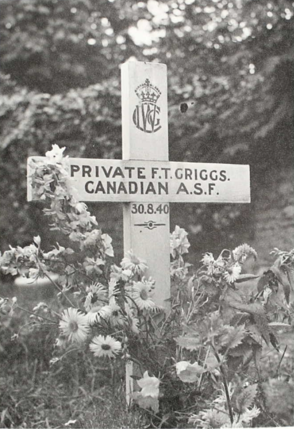 Temporary Grave Marker