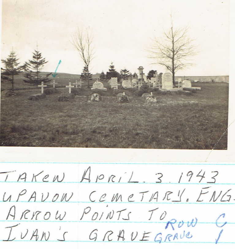 Temporary grave marker