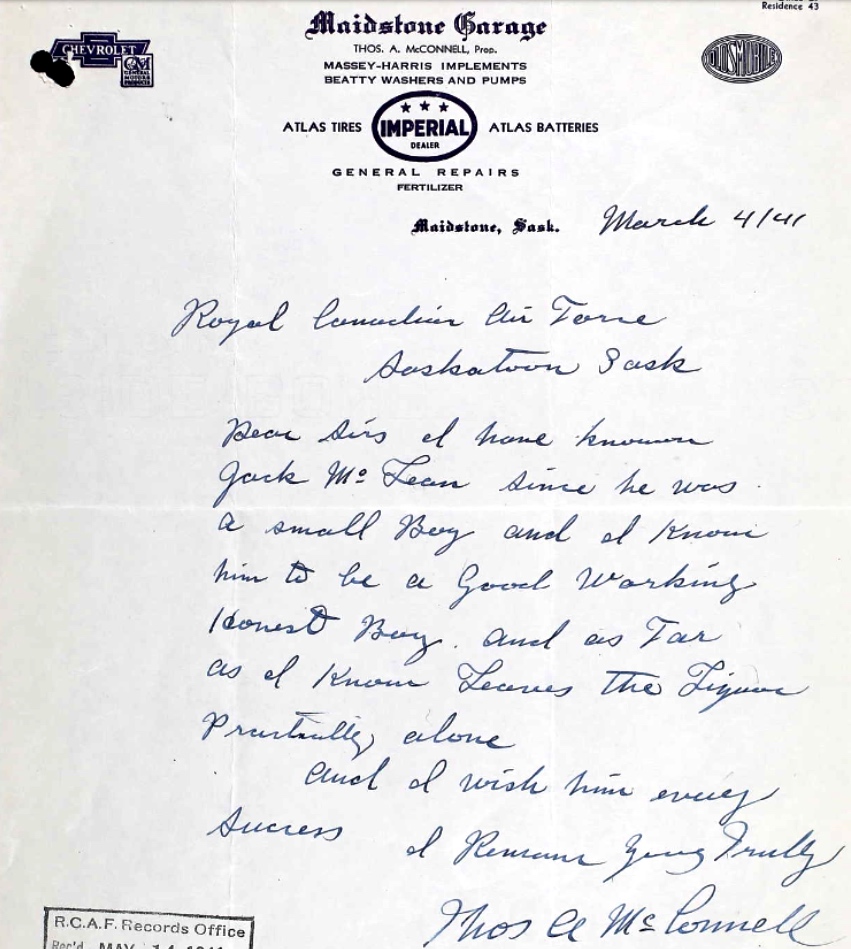 Letter of recommendation