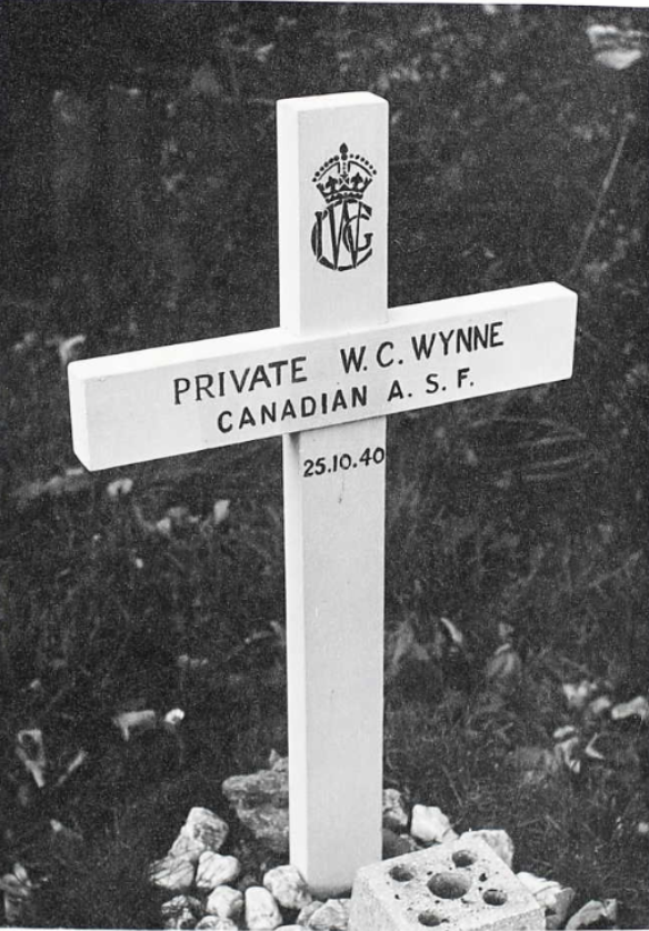 Temporary Grave Marker