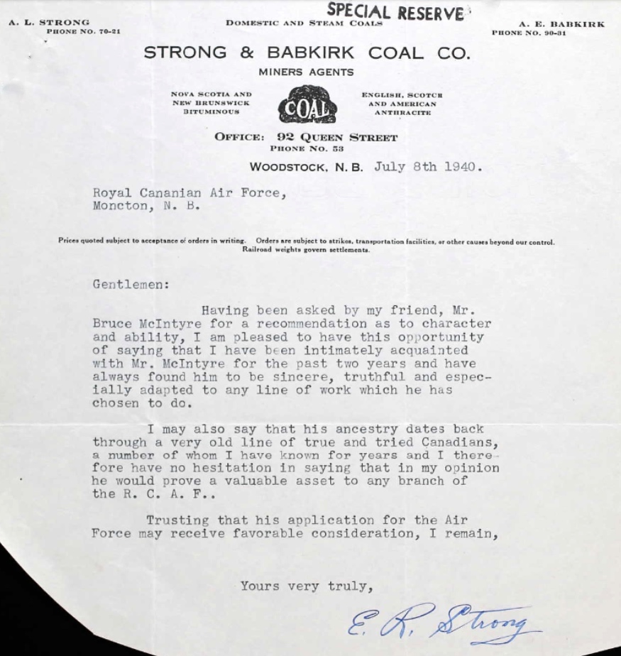 Letter of recommendation