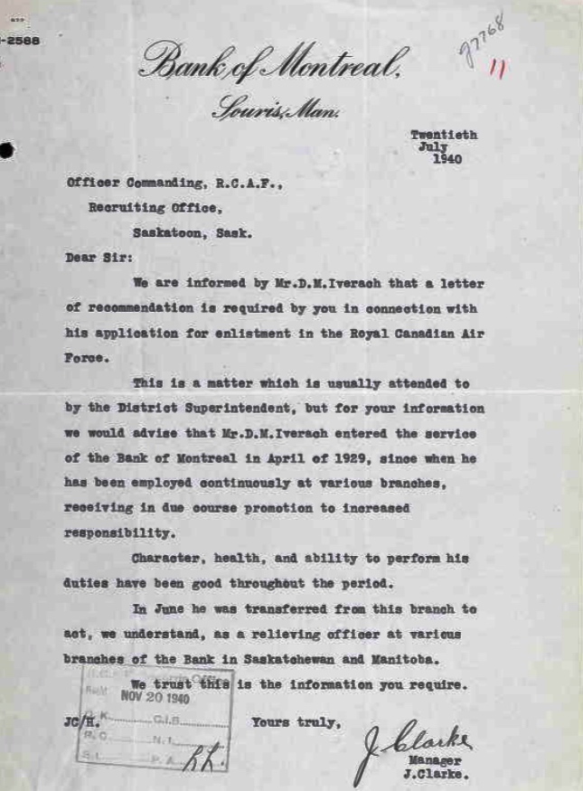 Letter of recommendation