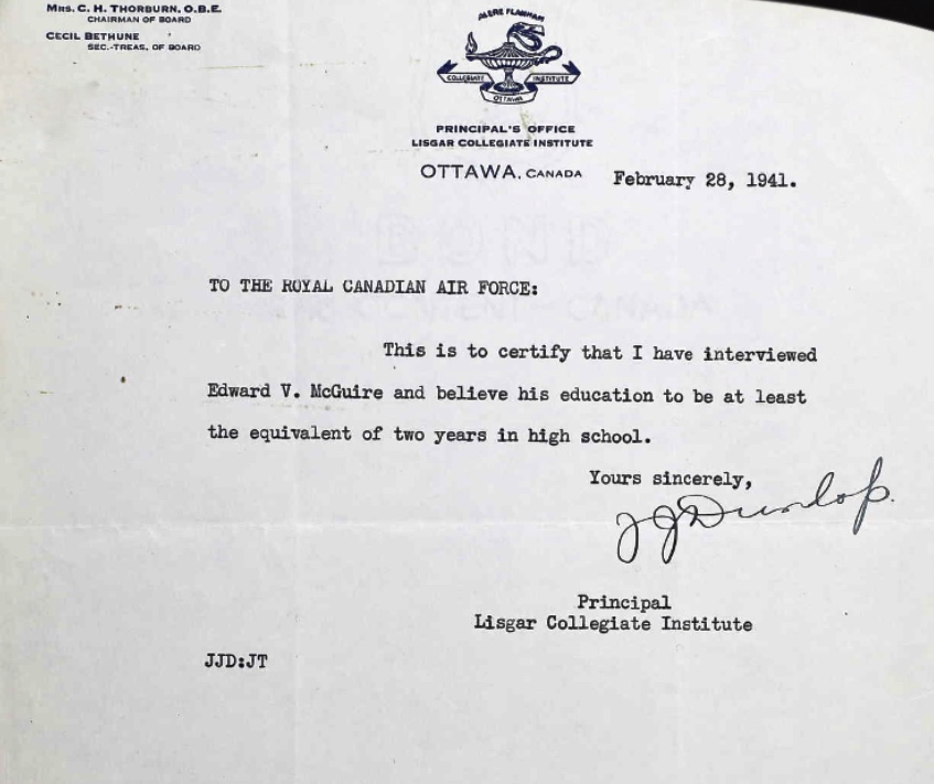 Letter of recommendation