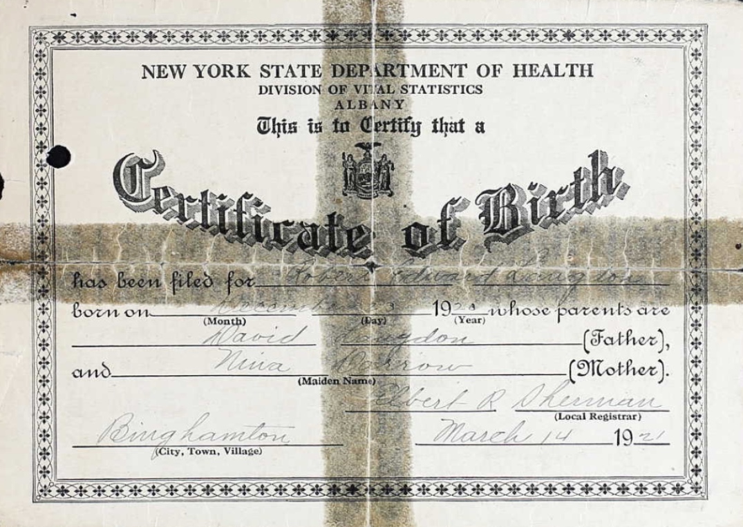 Birth Certificate
