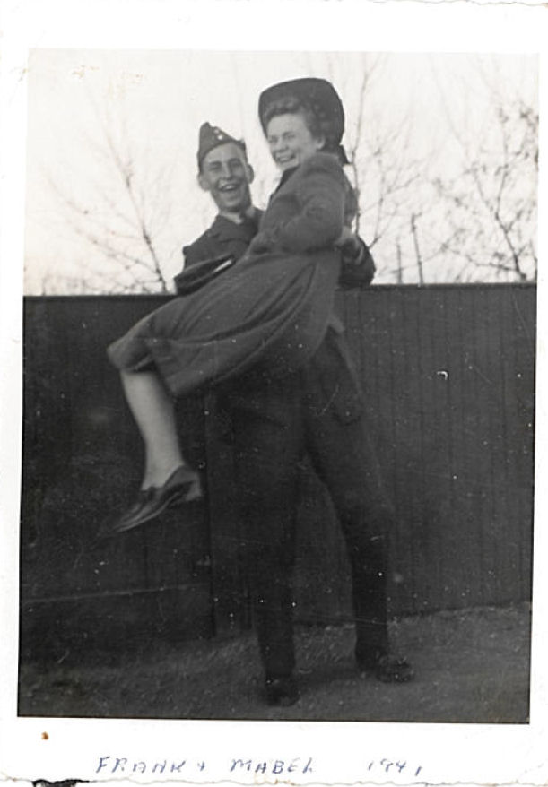 Photo of Charles and his girlfriend Mabel