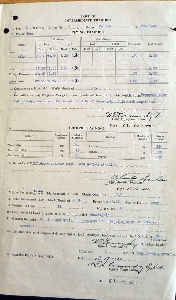 Report on Flying Abilities  part III