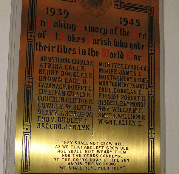 Memorial Plaque