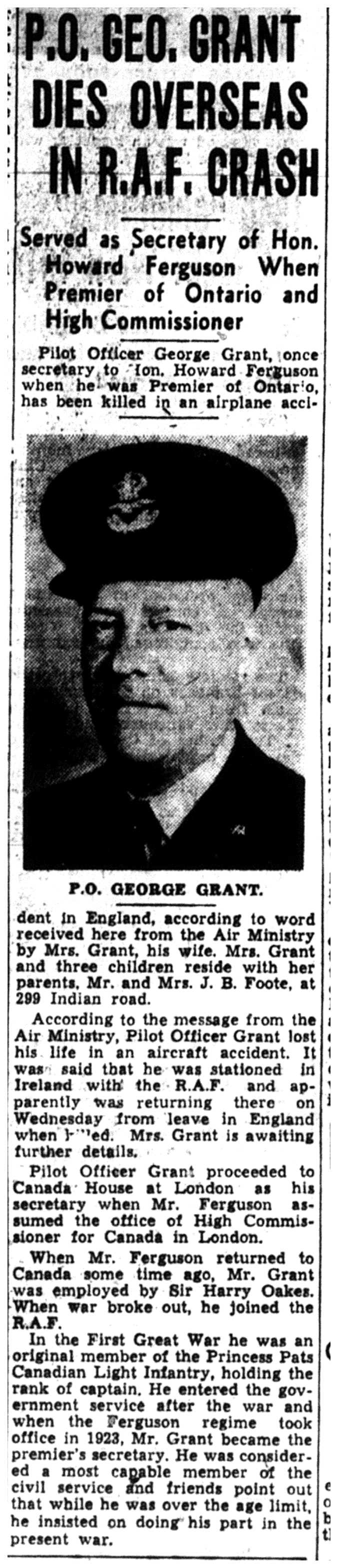 Photo of George Grant