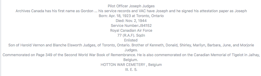 Photo of JOSEPH JUDGES