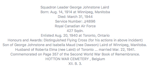 GEORGE JOHNSTONE LAIRD