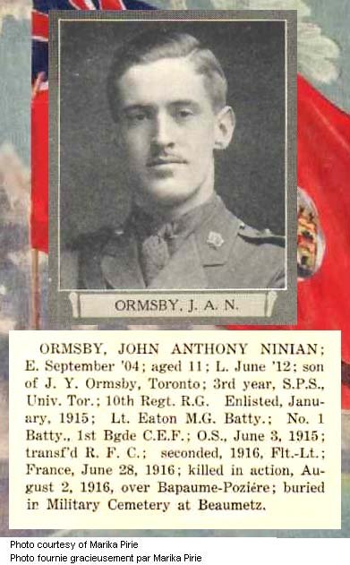 Photo of John Anthony Ninian Ormsby