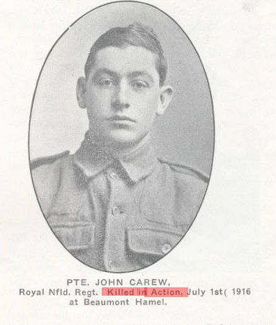 Photo of JOHN JOSEPH CAREW