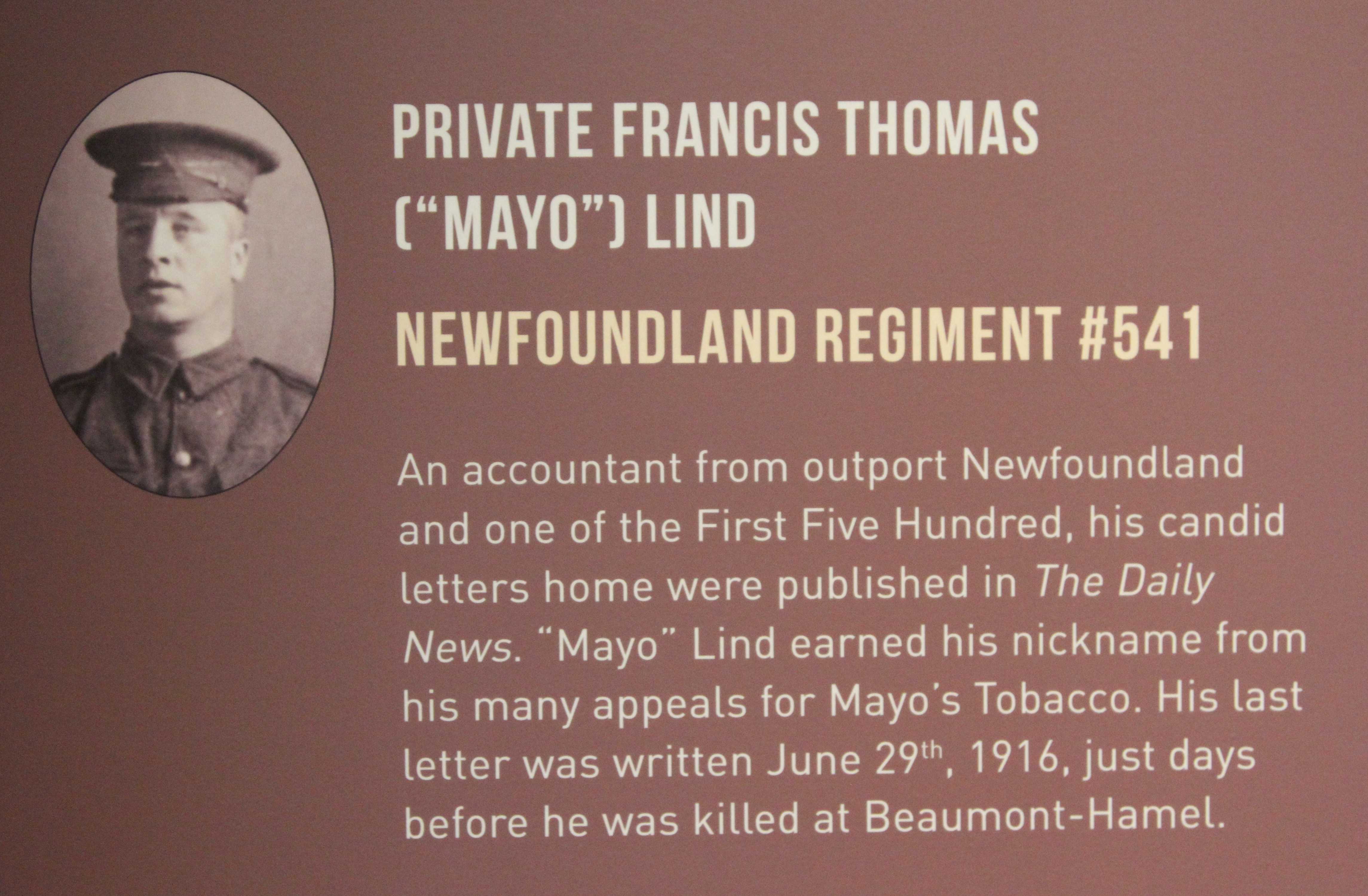 Photo of FRANCIS THOMAS LIND