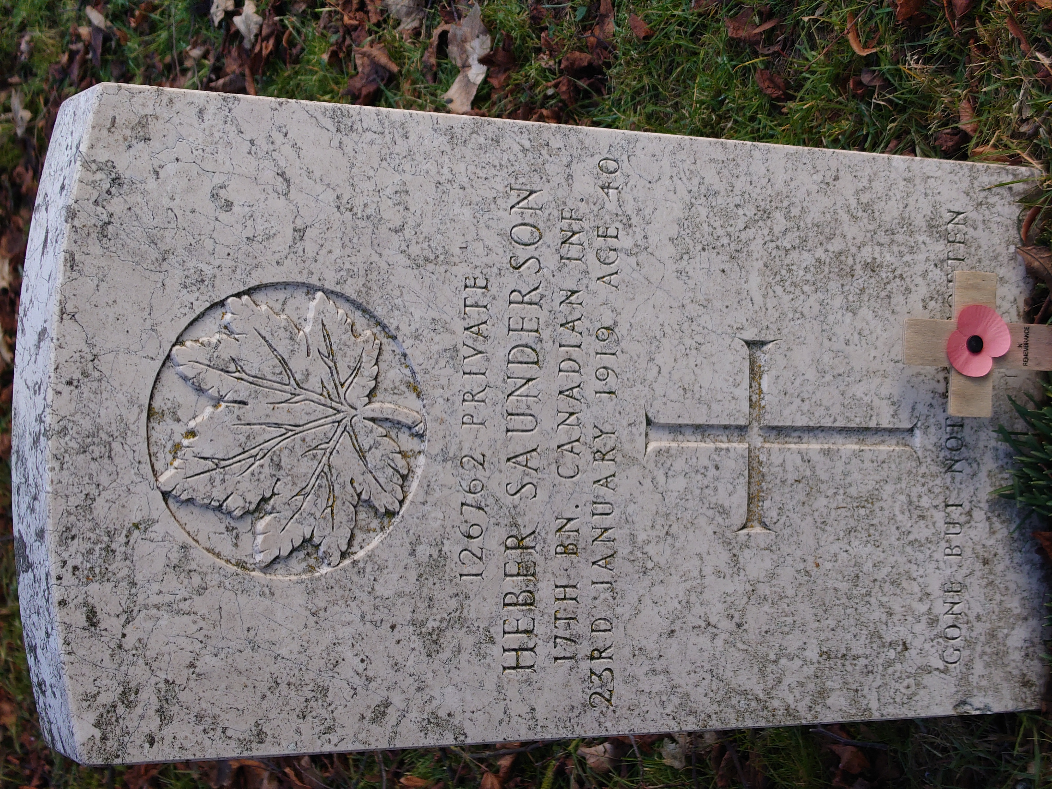 Grave marker