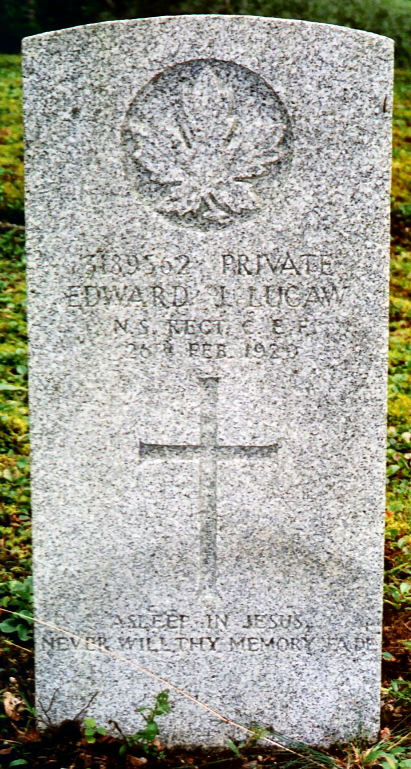 Grave marker