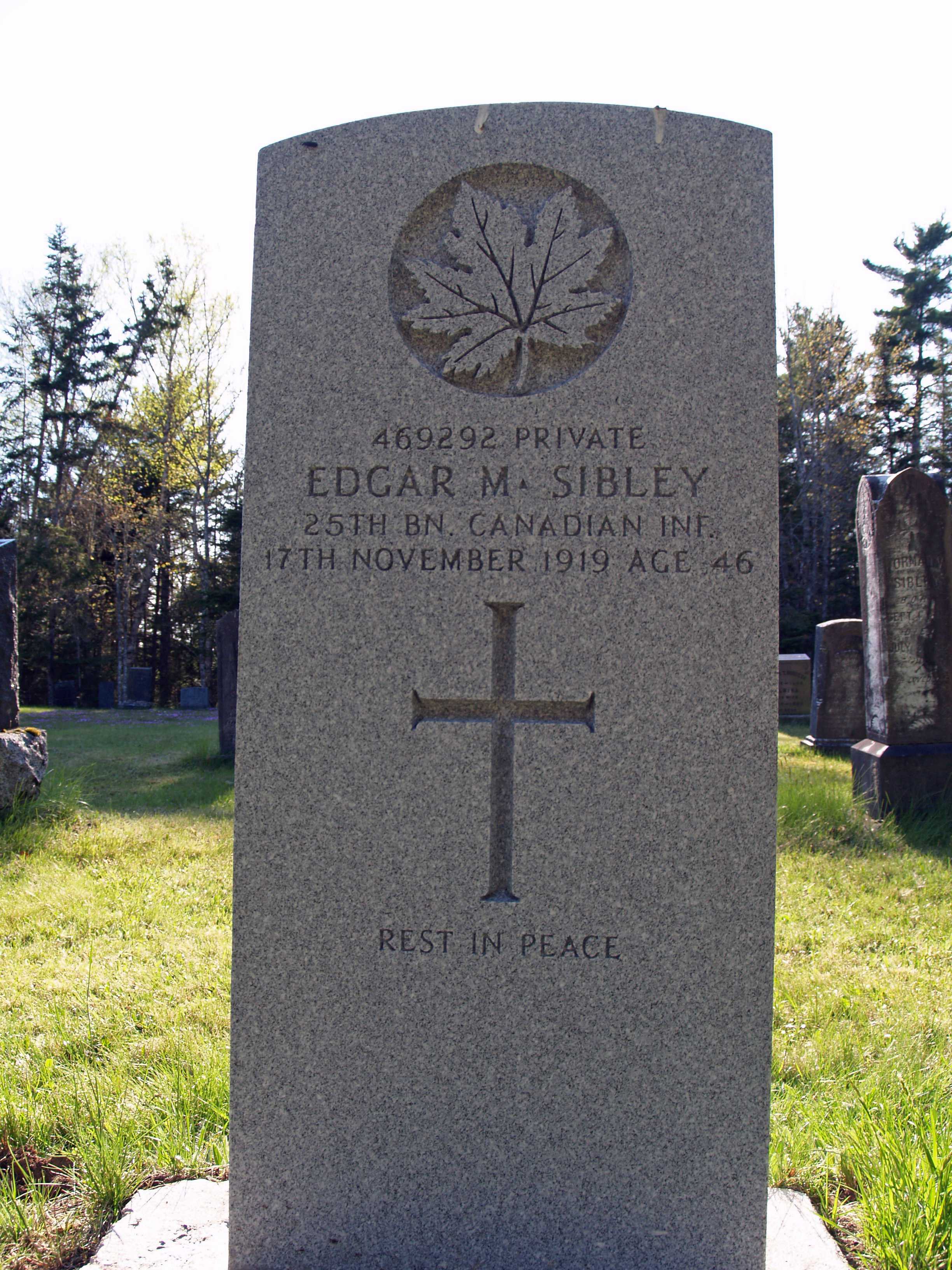 Grave marker