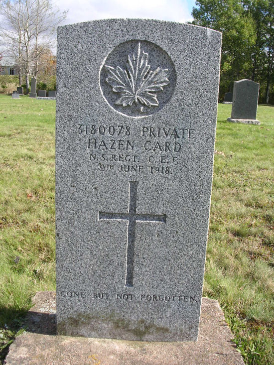 Grave marker