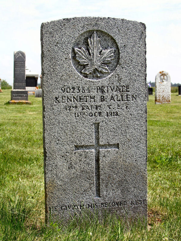 Grave marker