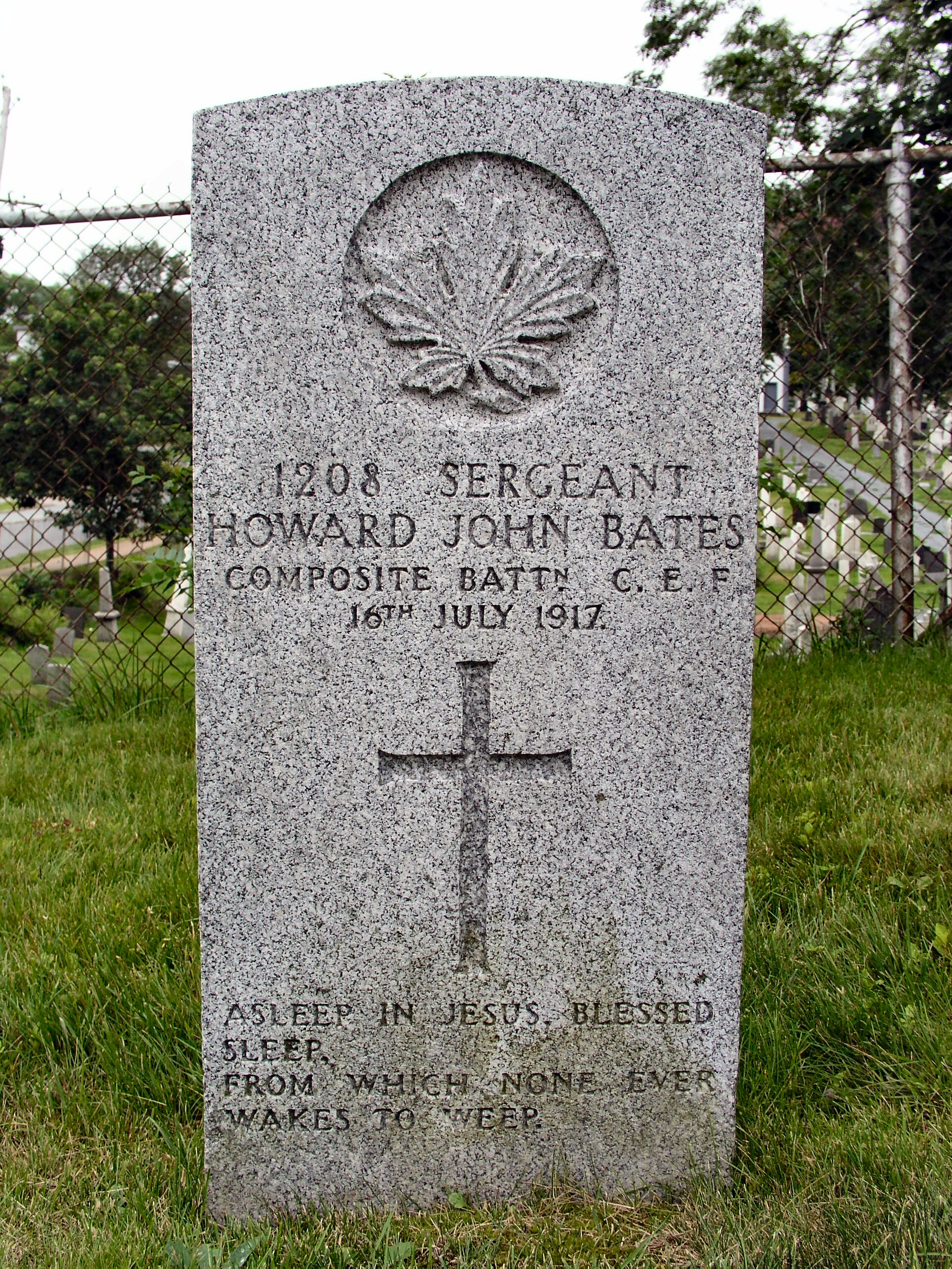 Grave marker