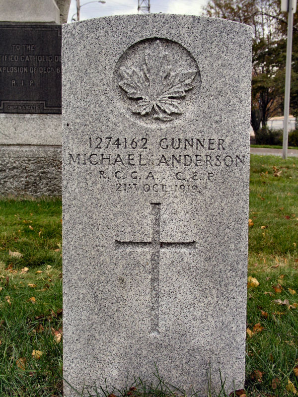 Grave marker