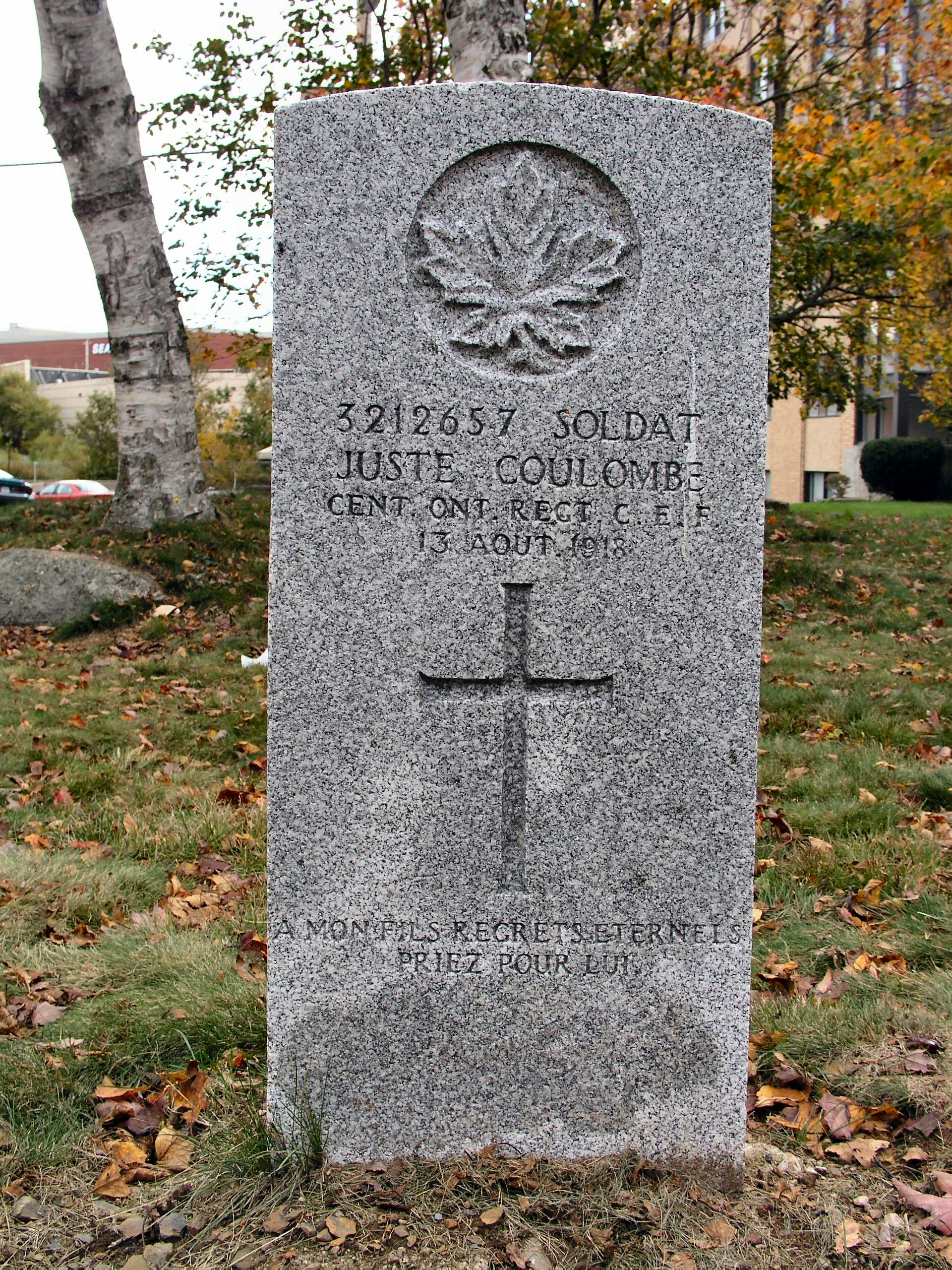 Grave marker