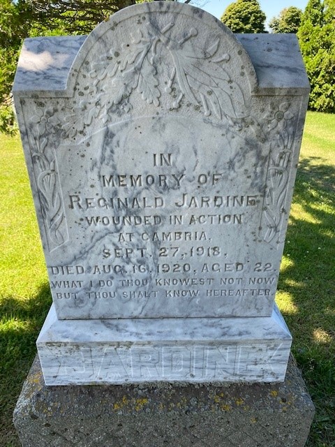 Grave marker