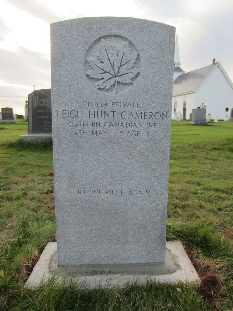 Grave marker
