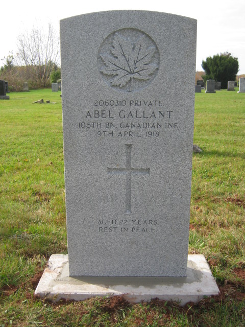 Grave marker