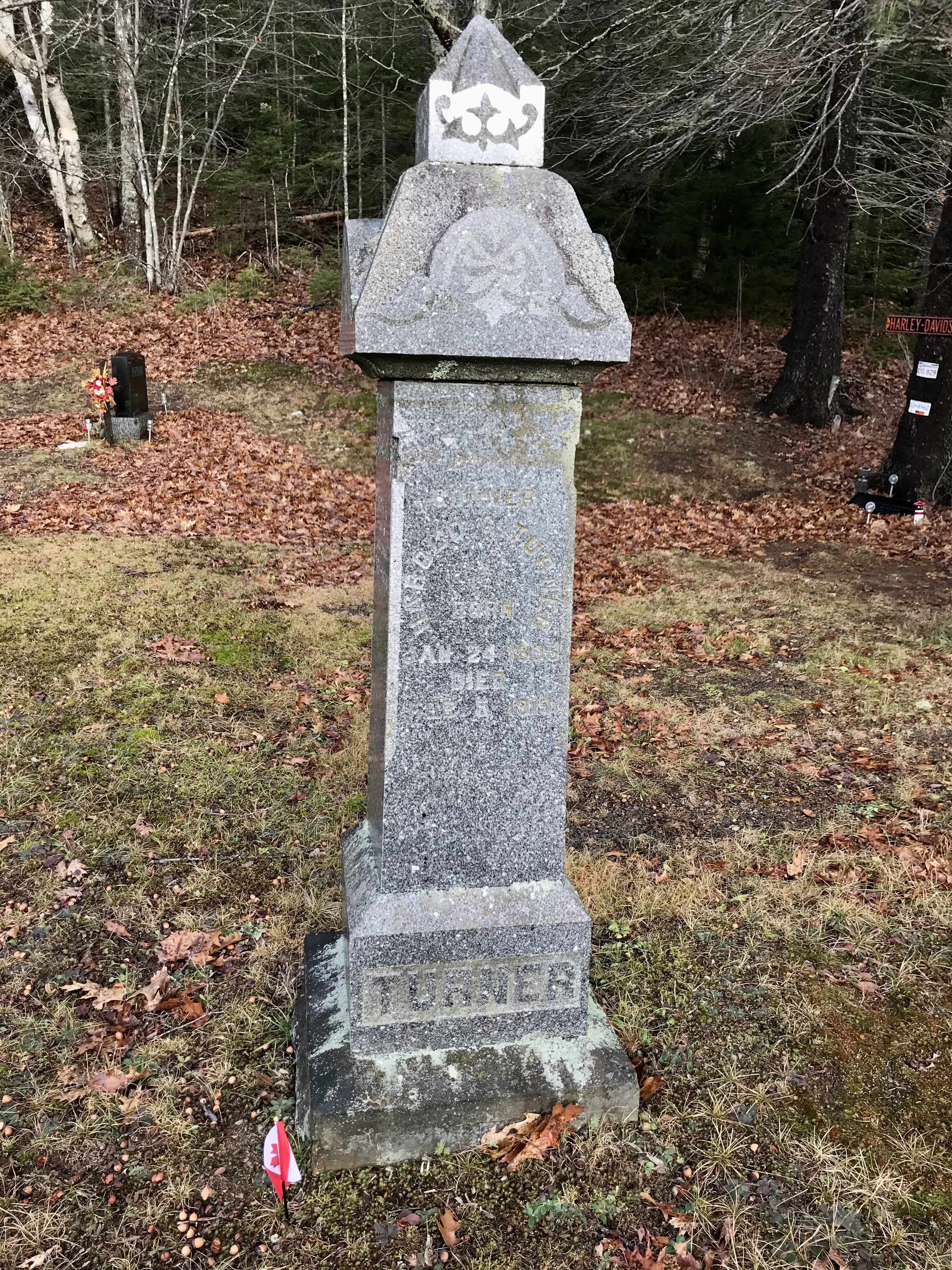 Grave marker