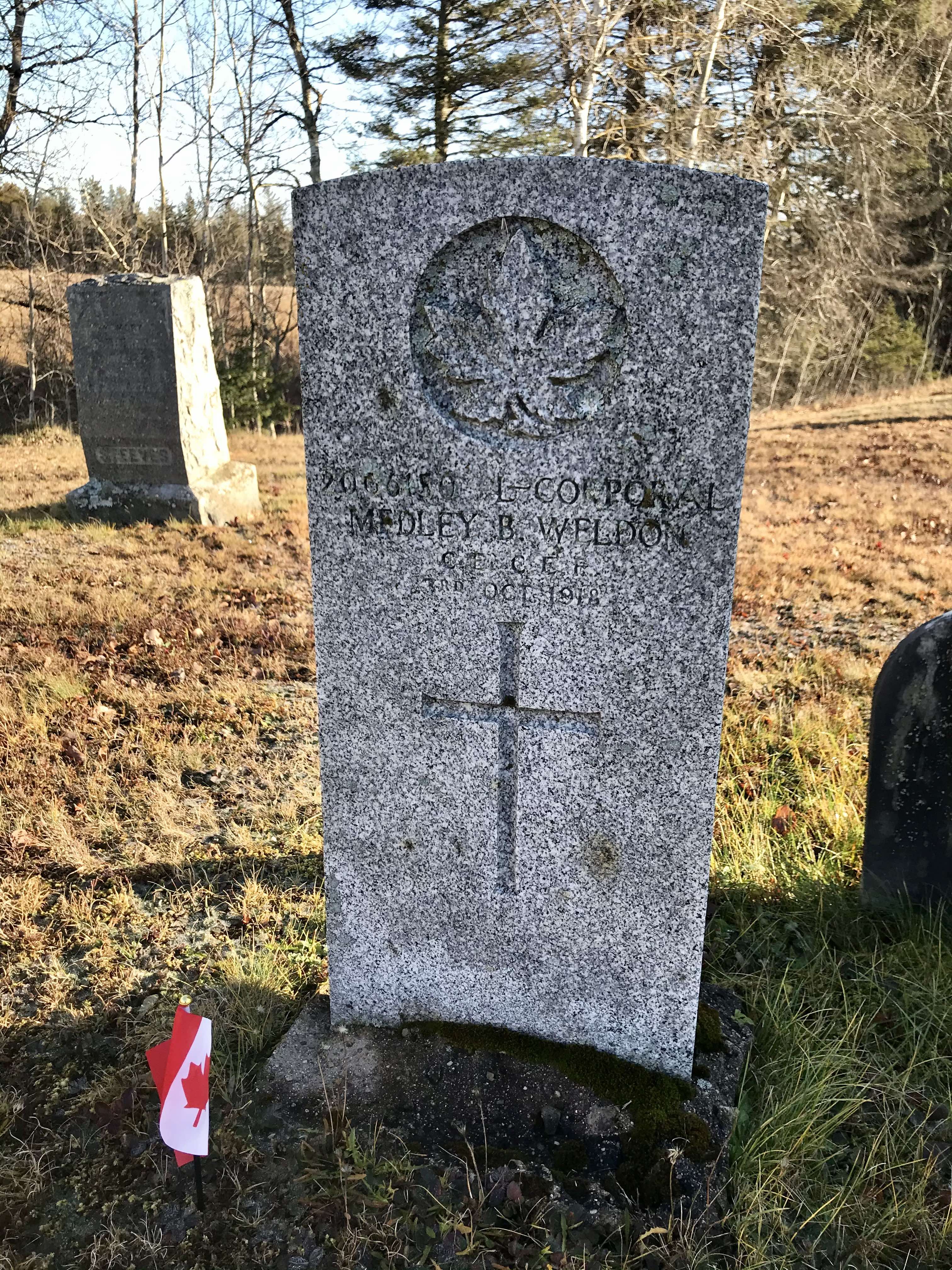 Grave marker