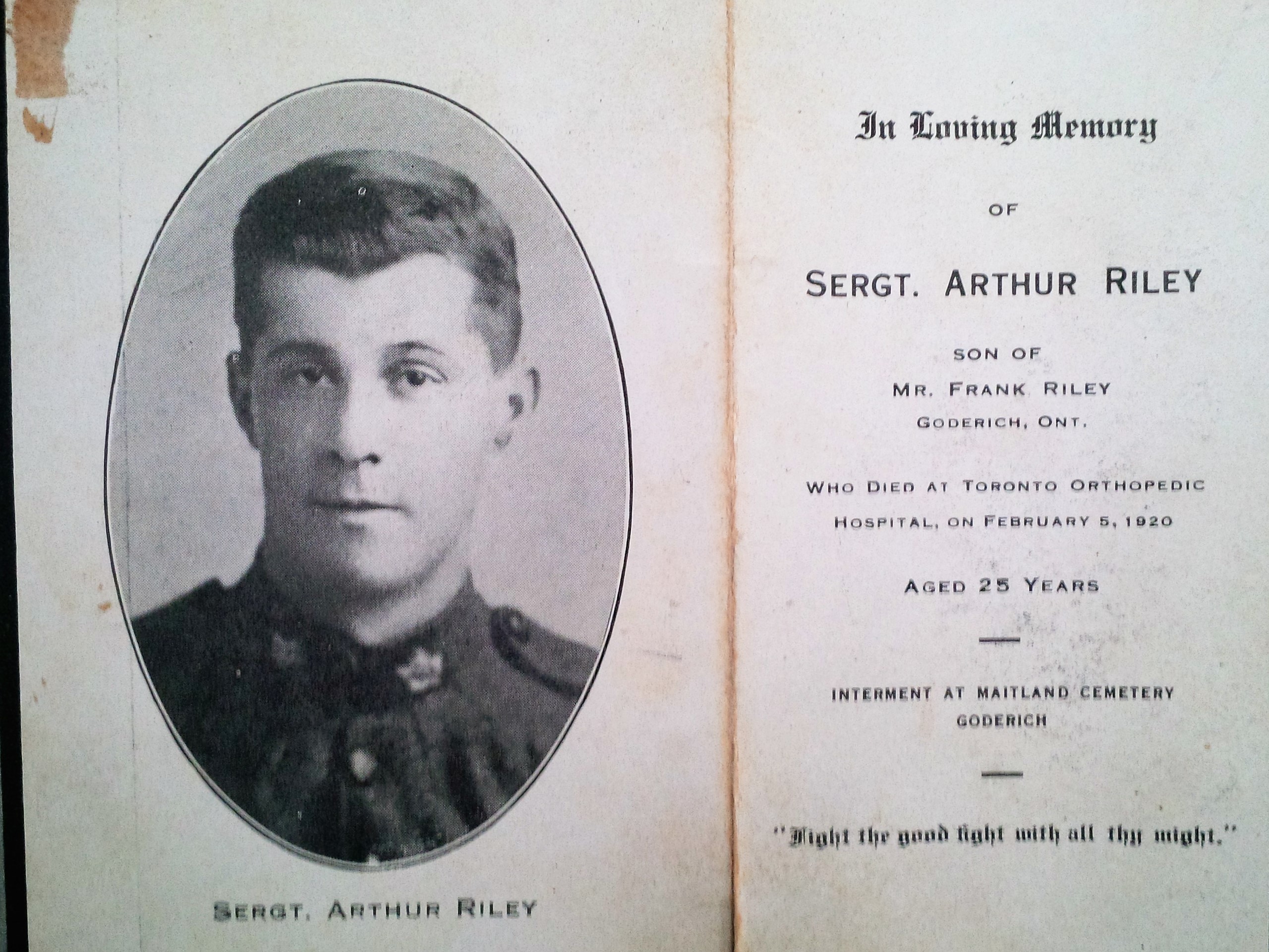 Photo of Arthur Riley