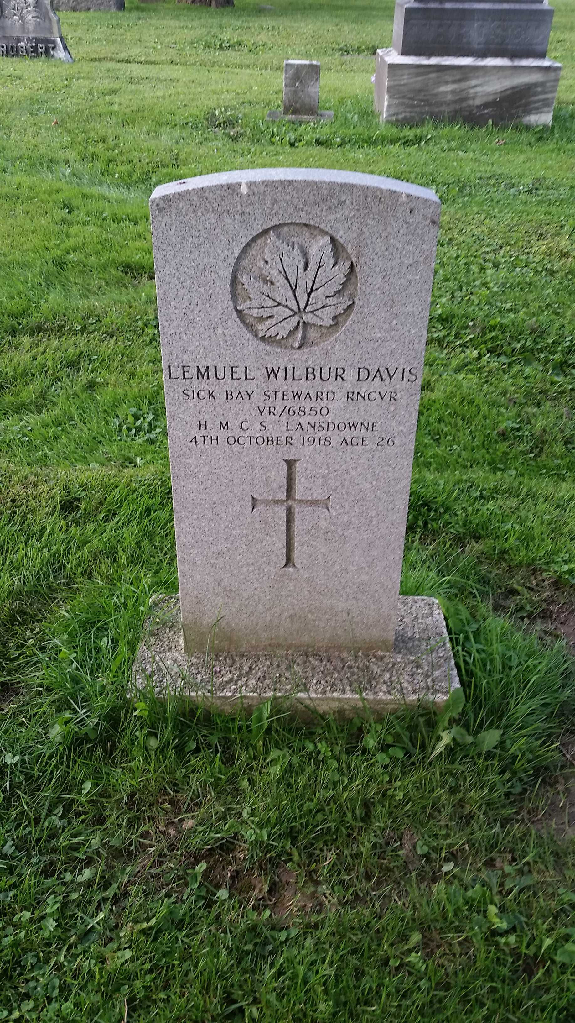 Grave marker