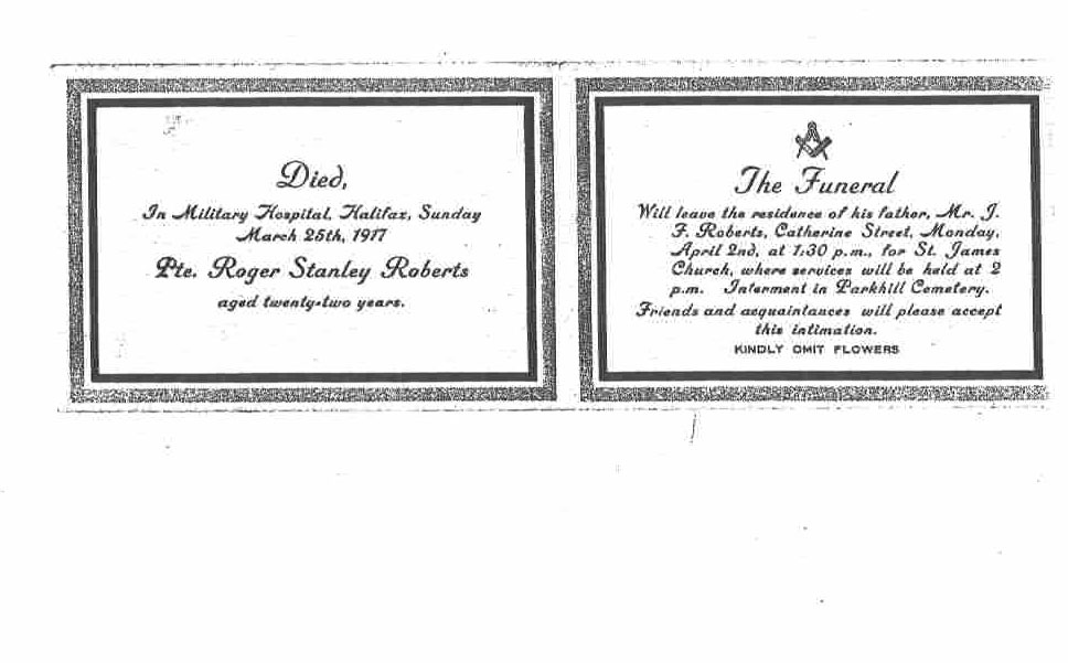 Funeral Card