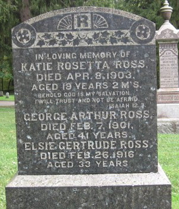 Grave marker