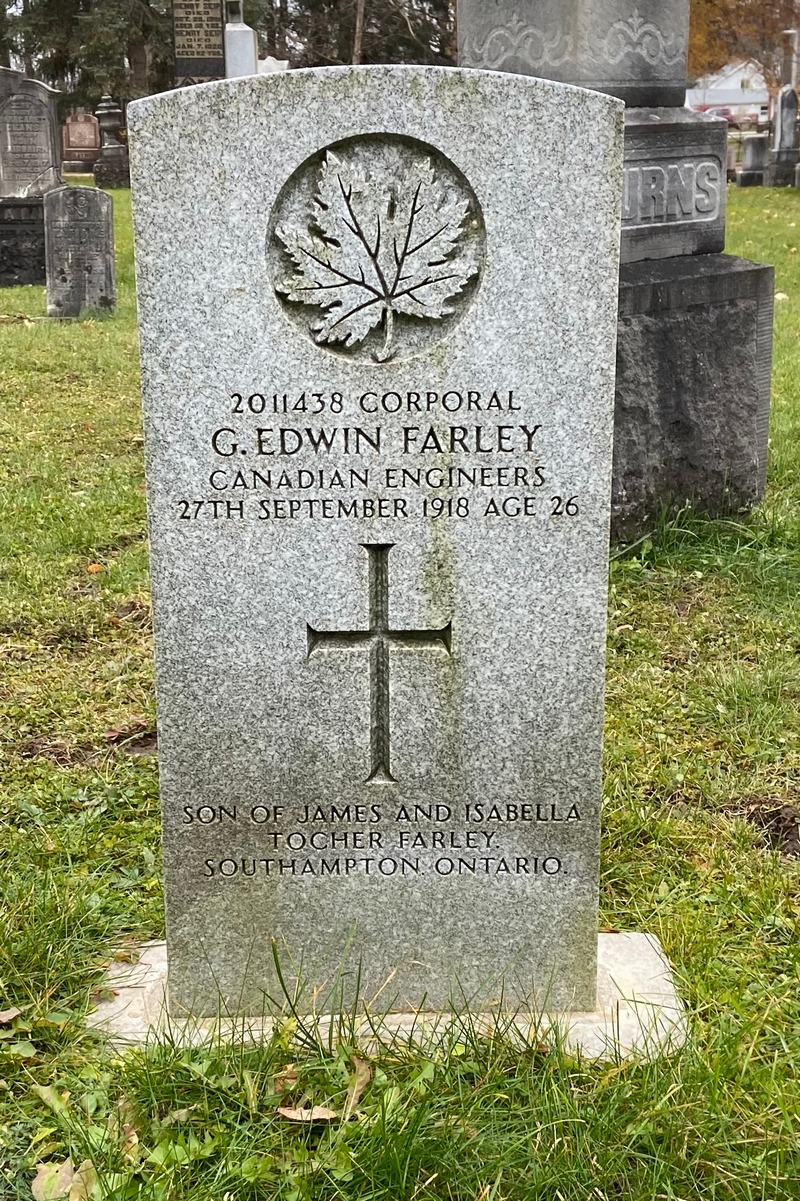 Grave marker