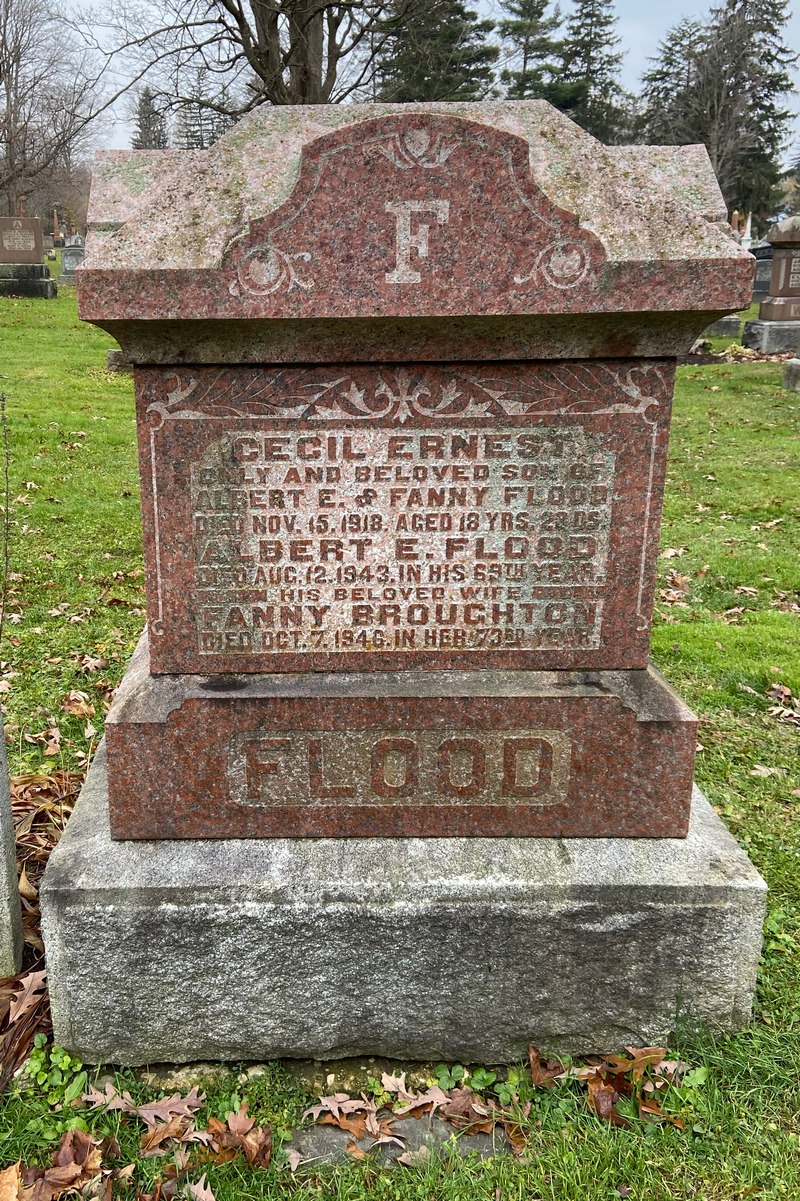 Grave marker