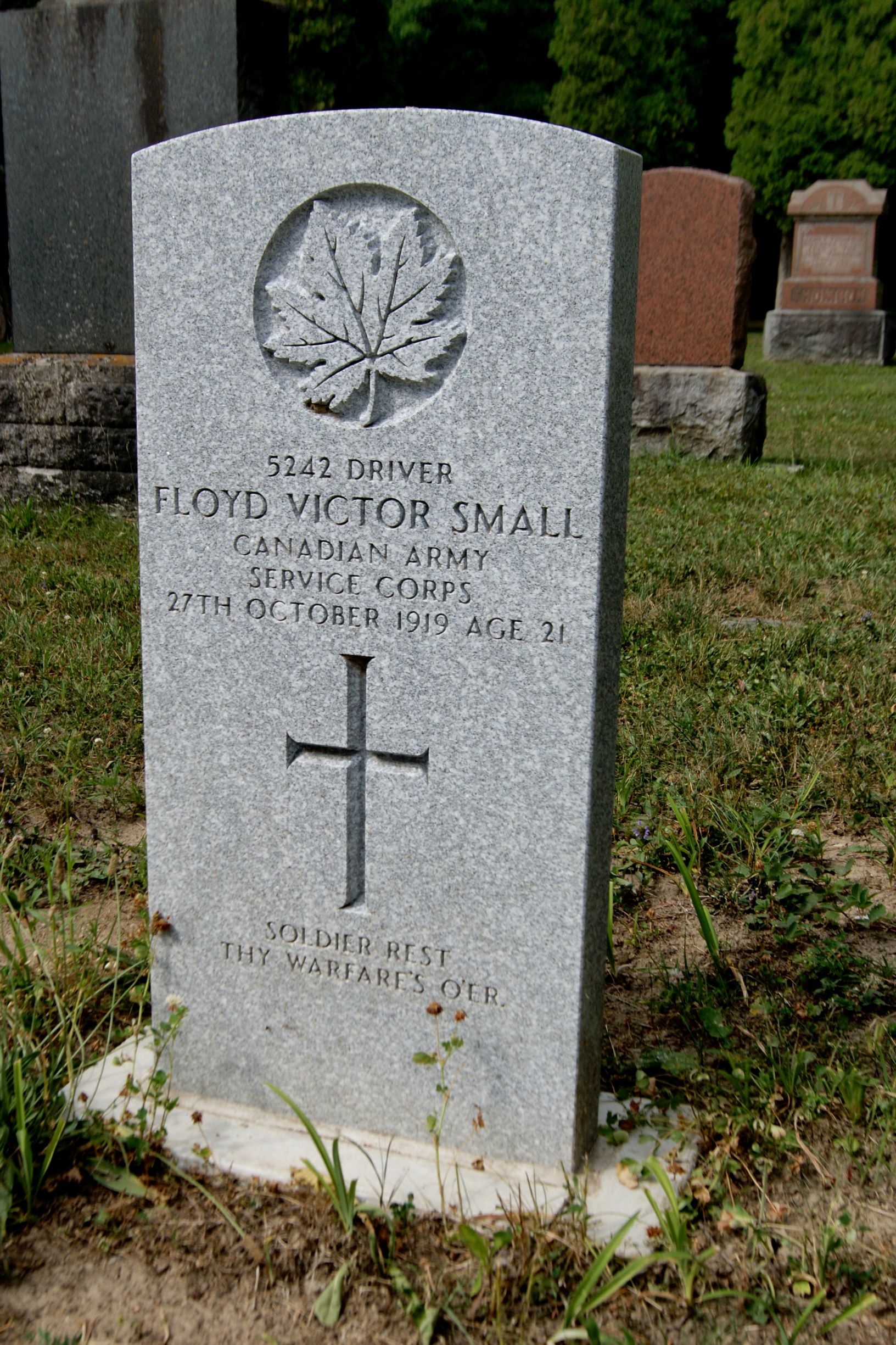 Grave marker
